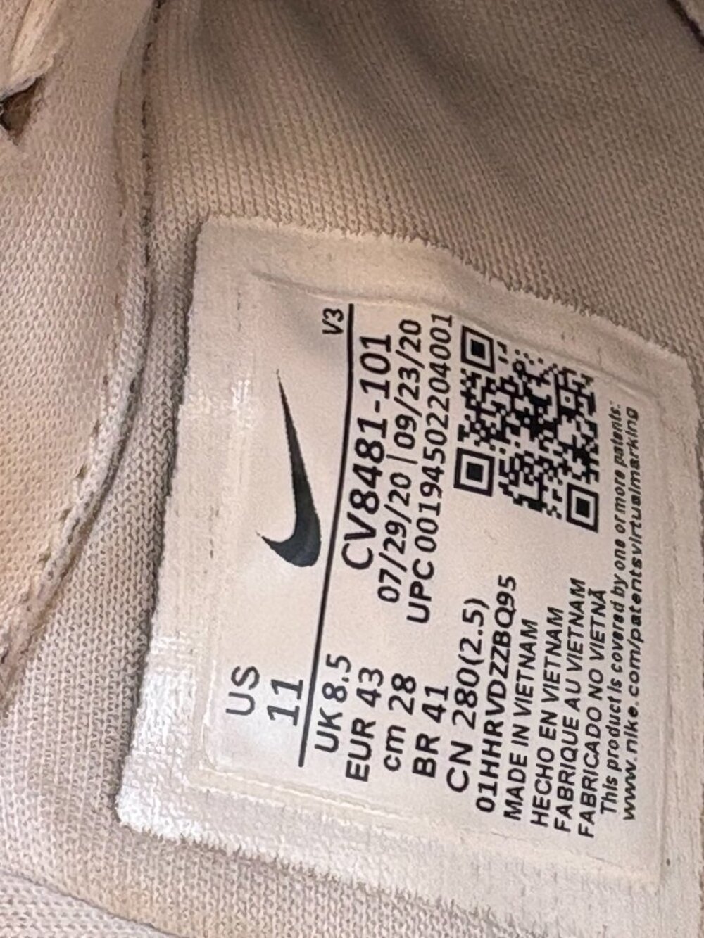 Nike Air Force 1 Low Pixel SE Snake Women’s Size 11 - Picture 13 of 14